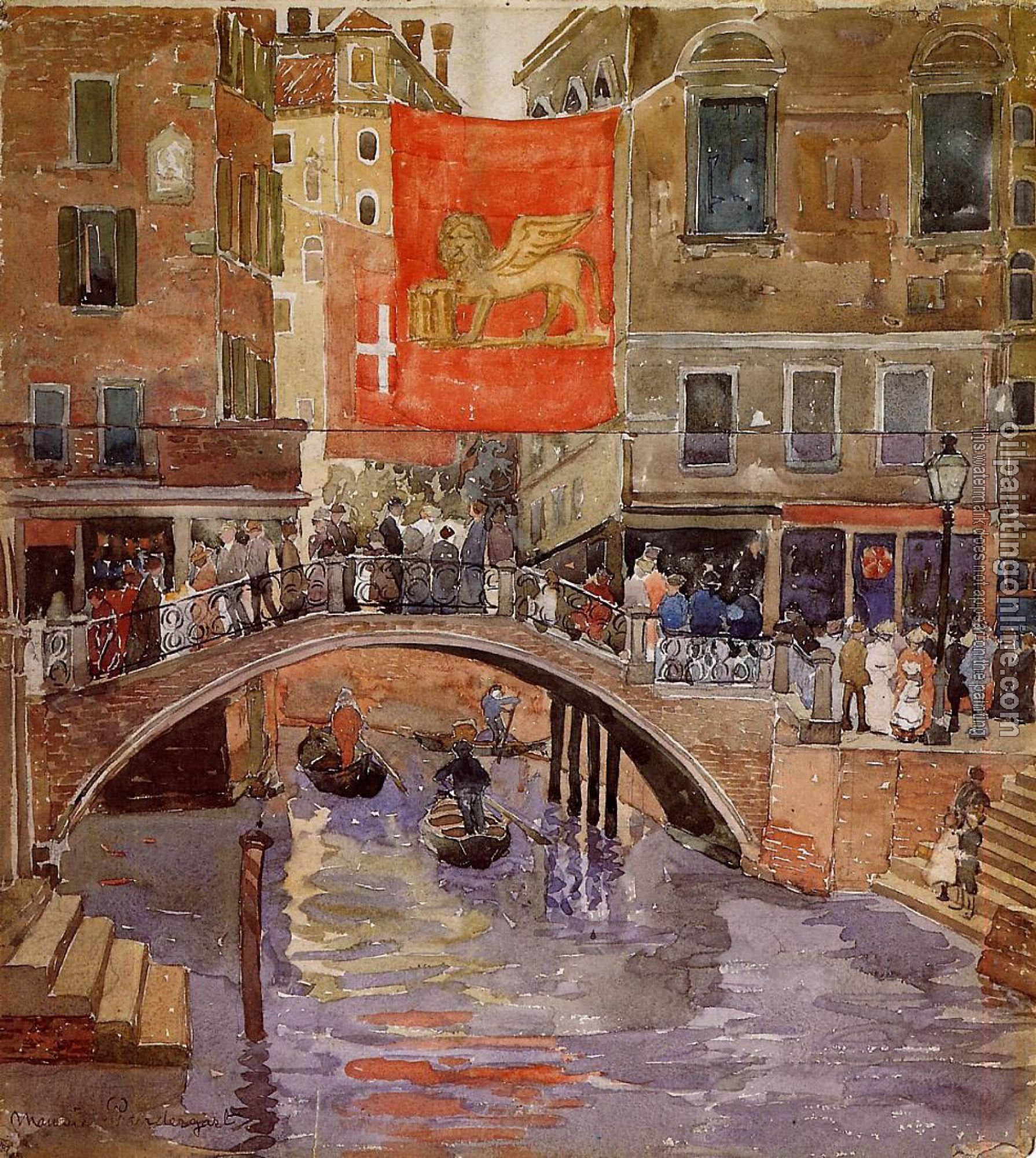 Prendergast, Maurice Brazil - Venice